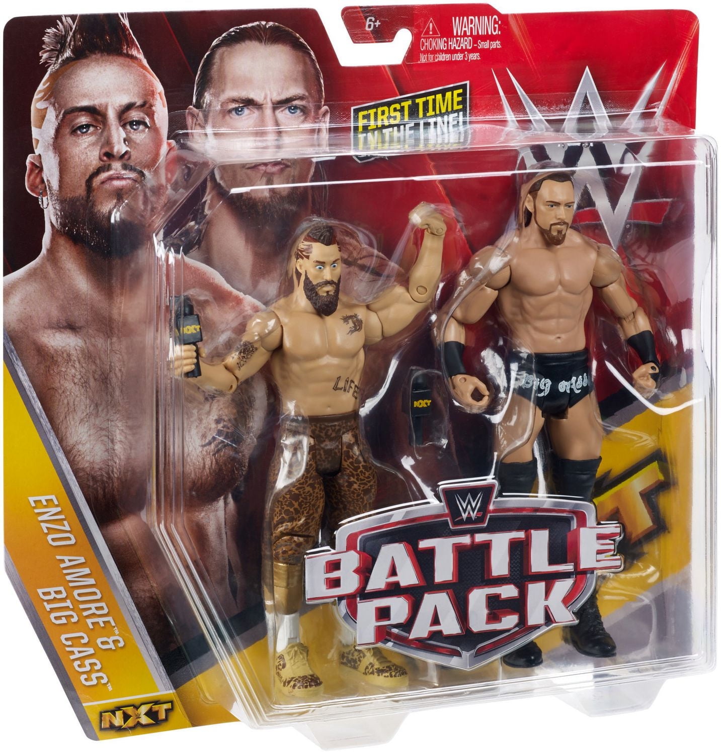 WWE Enzo and Bigg Cass Basic 2-Pack Action Figures