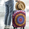 thumbnail image 2 of Colorful Tie Dye Mandala Pattern Luggage Cover Fashion Suitcase Cover Baggage Covers Fit 25-28 Inch Luggage (Go Travel), 2 of 5