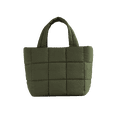 thumbnail image 3 of Bolsa Mujer tipo Tote Bag y Crossbody Acolchada, LuckyLy Ligera con Múltiples Compartimentos y Repelente al Agua, Bolsa Bandolera de Mano y al Hombro Cruzada, Ideal como Bolso de verde oscuro UNITALLA, 3 of 8