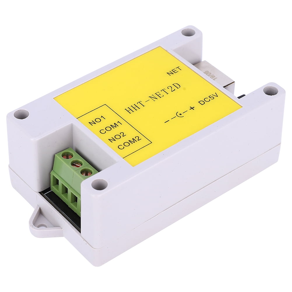 Módulo Relé De Red IP Para Control Remoto - 2 Canales, Funciona De -40°C A +85°C, Ideal Para Reiniciar Routers