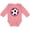 Mauve, variant on Inktastic Soccer Player Girls Sports Ball Girls Long Sleeve Baby Bodysuit