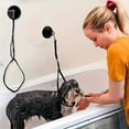 thumbnail image 2 of Adjustable Dog Bathing Restraint System, Suction-Free Grooming Leash for Shower Tub, Secure Pet Wash Tether, Pet Grooming Helper, 2 of 7