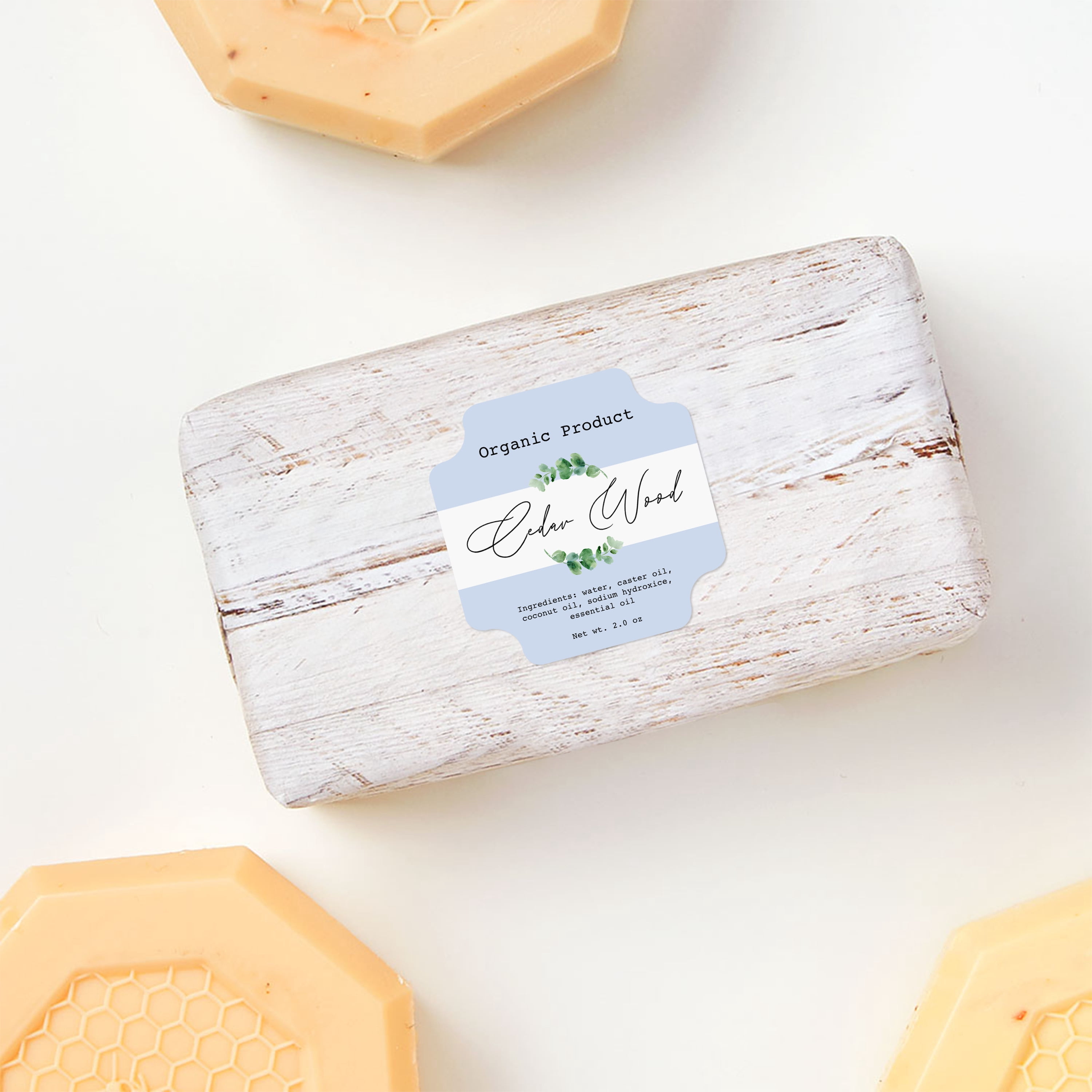 Avery White Square Scalloped Labels, 1-5/8" x 1-5/8", 1,000 Labels