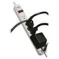 thumbnail image 3 of Tripp Lite TLP606USB 990 Joules 6-Outlet Surge Protector, 2x USB Charging Ports, Gray Housing, 3 of 6