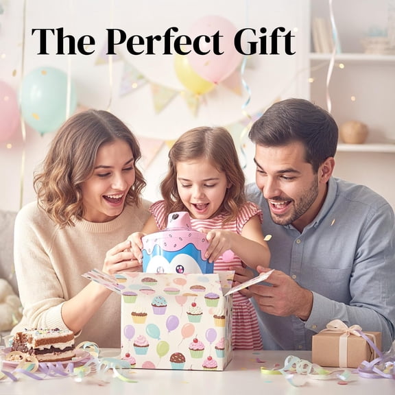 Fun Electric Ice Cream Maker Machine for Kids – Best Countertop Ice Cream Machine for Homemade Soft Serve, Sorbet, Gelato, Frozen Yogurt – Fun Small Personal Dessert Maker for Families, Easy to Clean