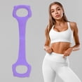 thumbnail image 4 of 1 Pc Durable 8-Shaped Yoga Stretch Band for Yoga and Home Fitness Purple, 4 of 4