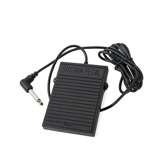 OUNONA  Sustain Pedal Foot Electronic Gaming Keyboard Electric Black
