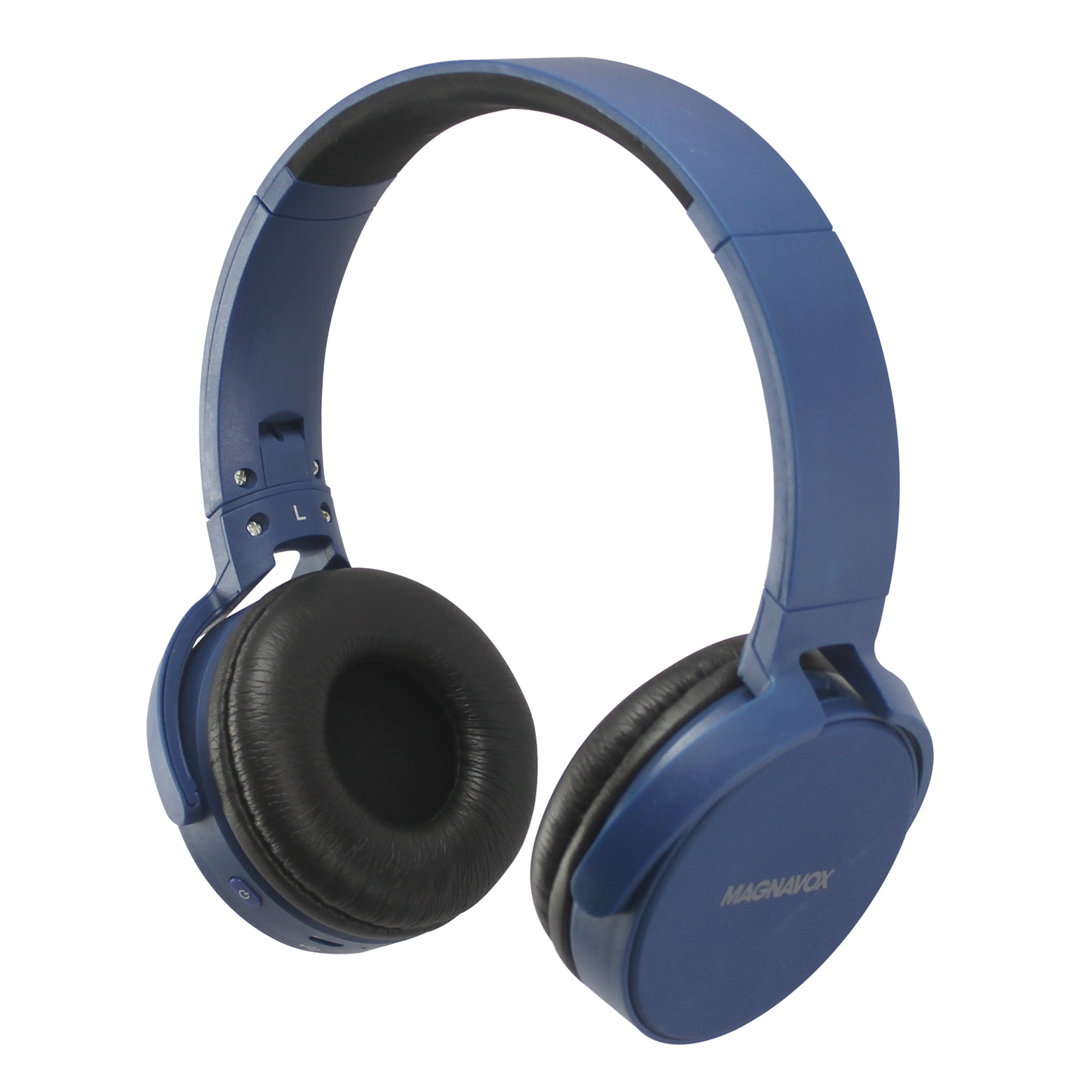 Foldable Stereo Headphones with Bluetooth Wireless Technology Blue