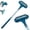 Green, variant on Window Screen Cleaning Brush,2 in 1 Multi-Purpose Detachable Cleaner Tool with Squeegee,for Patio,Door,Porch Screens