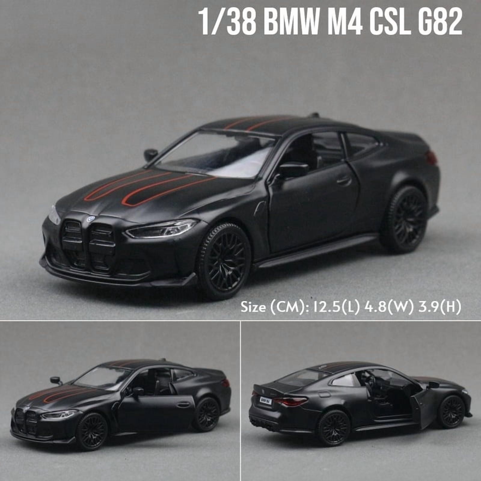 1:38 Scale BMW M4 CSL Diecast Alloy&Plastic Model Car