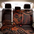 thumbnail image 2 of Polynesian Turtle Valentine Back Car Seat Cover You And Me Orange Hibiscus, 2 of 3