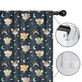 thumbnail image 4 of Blackout Kids Curtains,Dark Blue Fairy Princess Pattern Childrens Insulated Curtains Set Of 2,Bedroom Essentials,Toddler Room Decor 42"x54", 4 of 5