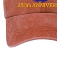 thumbnail image 5 of enyan United States 250th Anniversary Hat USA 250th Anniversary Hat Adjustable Printed Patriotic Baseball Cap for Men Women,Orange, 5 of 6