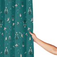 thumbnail image 3 of Shower Curtain, flower swallow Washable Shower Curtain for Bathroom, Waterproof Bathroom Shower Curtain Set with Hooks Long Shower Curtain 72x72in Home Decor, 3 of 7