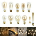 thumbnail image 2 of Vintage Retro Filament Antique Industrial Style Lamp Light Bulb 40W E27 T10, 2 of 4