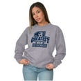 thumbnail image 3 of Number 1 Greatest Mom in the World Women Plus Size Crewneck Sweatshirt Brisco Brands 2X, 3 of 5