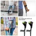 thumbnail image 3 of WEUVEB 2Jgo Cubiertas Acolchadas Para Muletas Con Ergonómico Y Protección Antideslizante Multiusos, 3 of 7