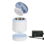 iSonic DS180-B Portable Denture/Aligner/Retainer Cleaner, DC12V, AC100–240V Worldwide