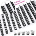 thumbnail image 3 of ORUYROP Lash Extension 120Pcs Lash Clusters, DIY Eyelash Extension Natural Cluster Lashes Fluffy Wispy Lash Clusters Extension Full Volume Individual Lashes Cluster at Home 8-16mm ALICROWN, 3 of 7