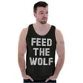 thumbnail image 5 of Feed The Wolf Sarcastic Hangry Gym Tank Top T Shirts Men Women Brisco Brands S, 5 of 6