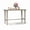 Champagne, variant on PURPLE LEAF OUTDOOR Bar Rectangular Table Patio Modern Pub Dining Table with Weather Resistant Top Indoor and Outdoor Deep Teak