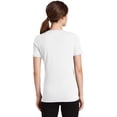 thumbnail image 4 of Port & Company ®  Ladies Performance Blend V-Neck Tee. Lpc381v L White, 4 of 4