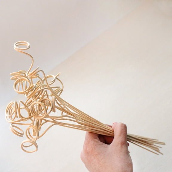 OUNONA Golden Fabric Diffuser Sticks for Perfume Diffusion 20 Pieces Large Size 6.7 Inches Ideal for