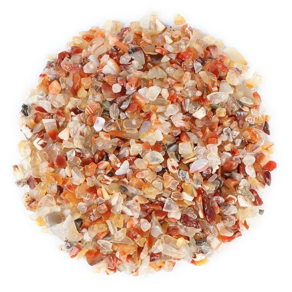 Firefly Hope 100g 5-9mm Assorted Irregular Shaped Quartz Crystal Chips, Crushed Tumbled Polished Decorative Rocks for Succulents, Aquarium, Betta Fish Tank Gravel, Vase Filler & DIY Crafts, S10