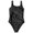Black, variant on Slim Strap Bikini Swimsuit Gathering Solid Color Swimsuit Beach Seaside Party Swimsuit Mini-Bikini,White Small
