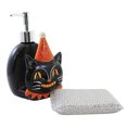 thumbnail image 3 of Tabletop Spooky Soap Dispenser Dolomite Halloween Johanna Parker Th00051 Cat, 3 of 3