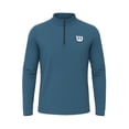 thumbnail image 1 of Sudadera Deportiva Wilson para Hombre Cierre al Pecho Color Azul Marino Talla M, 1 of 4