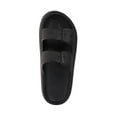 thumbnail image 6 of FOAMWALK Women's Soft and Comfy Textured EVA Slide Sandals - EVA Textured Cloud Slides for Women, Black, 6/7, 6 of 9
