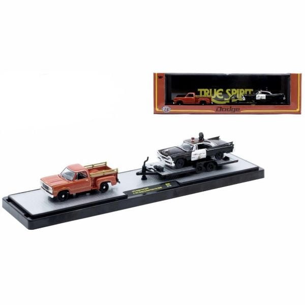 M2マシーン トゥルー・スピリット & ダッジ・コロネット・ポリスカー D500 M2 Machines 1978 Dodge True Spirit & 1957 Dodge Coronet Police Car