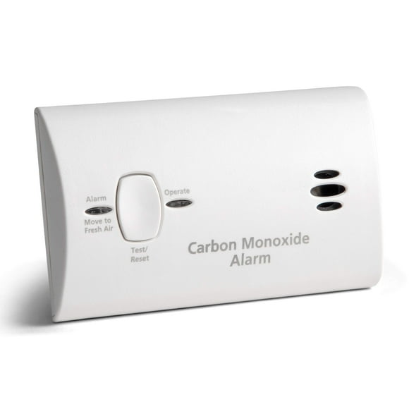 Detector de monóxido de carbono Kidde alimentado por pilas con LED