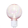 thumbnail image 5 of Mainstays 10-Count Indoor Outdoor Iridescent Warm White LED G40 Globe Lights with White Wire, 5 of 7