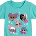 thumbnail image 3 of LOL OMG - Winter Dolls - Snow Princesses Circles - Toddler & Youth Girls Short Sleeve Graphic T-Shirt, 3 of 5
