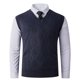 thumbnail image 1 of pstuiky Camiseta sin mangas para hombre, Camisola gruesa y cálida de punto de moda para hombre, sin mangas, con cuello en V Chaleco de hombre xxl, 1 of 5