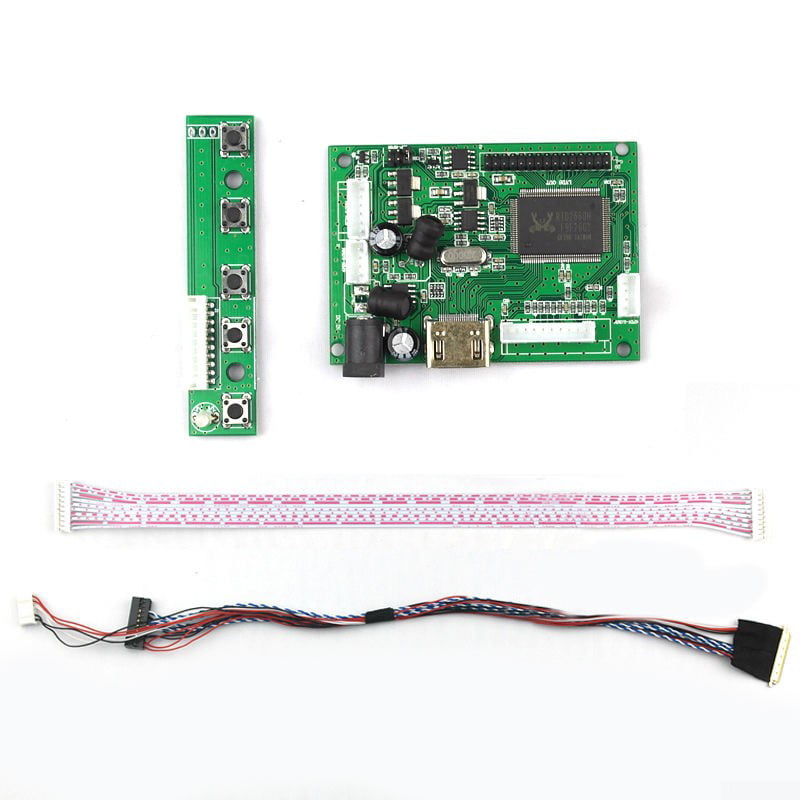 HDMI DVI VGA LCD LED Controller Board KIT DIY for n140bge-l42 Panel 1366x768 