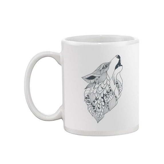 Fox In Zentangle Style Mug - Image by Shutterstock
