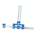 thumbnail image 4 of Cabinet Hardware Jig Adjustable Drill Template Guide Hardware Aluminum Alloy, 4 of 8