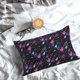 thumbnail image 5 of Fotbe Colorful Guitar Funda de Almohada Decorativa Estilo Occidental, Lujo en Algodón, Fundas para Almohadas King, Cojín Estampado para Decoración del Hogar-16"x24", 5 of 6