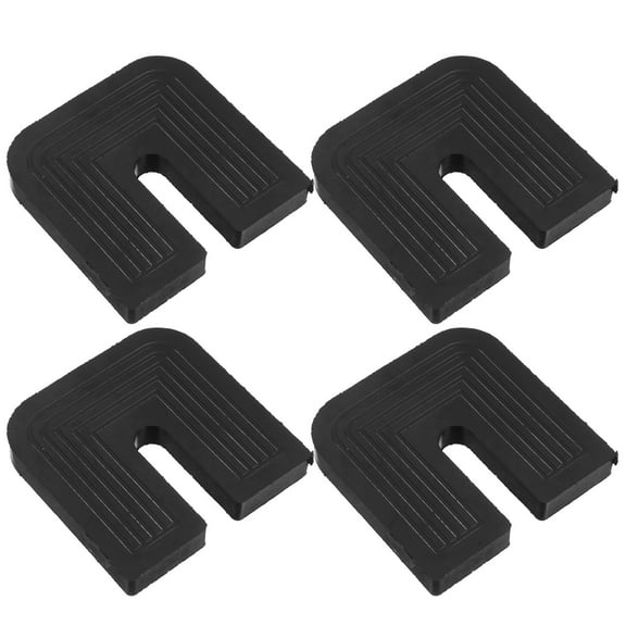 unbranded 4pcs Rubber Anti Vibration Isolation Pads Air Conditioning Units Shockproof Base Shock Absorbing Pads For Noise Reduction Vibration Dampening