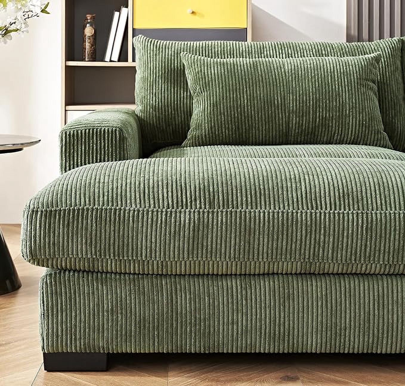 US Pride Furniture 54'' Depth deep seated Sofa Green