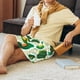 thumbnail image 5 of Fotbe Green Avocado Pantalones Cortos de Pijama para Hombre, Ropa de Dormir, Pantalones de Pijama Cortos para Hombre-Medium, 5 of 6
