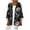 Black, variant on ZKIRBJV Summer Jackets 3/4 Sleeve Womens Summer Cardigan Lightweight Open Front Shrug Cardigan Ethnic Floral Print Dressy Casual Outwear Coat Khaki 2XL
