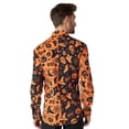 thumbnail image 2 of Men's Suitmeister Button Up Halloween Icon Shirt, 2 of 3