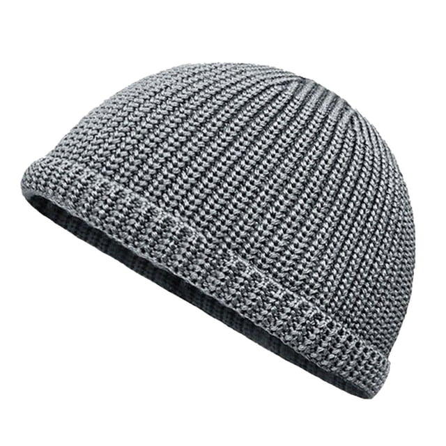 Sombreros, gorra de melón unisex, gorra de hip hop de punto, gorra Baotou, gorra de cúpula, gorra de punto unisex