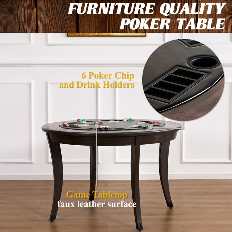 Free Shipping! Barrington Billiards 48-in 2-in-1 Poker