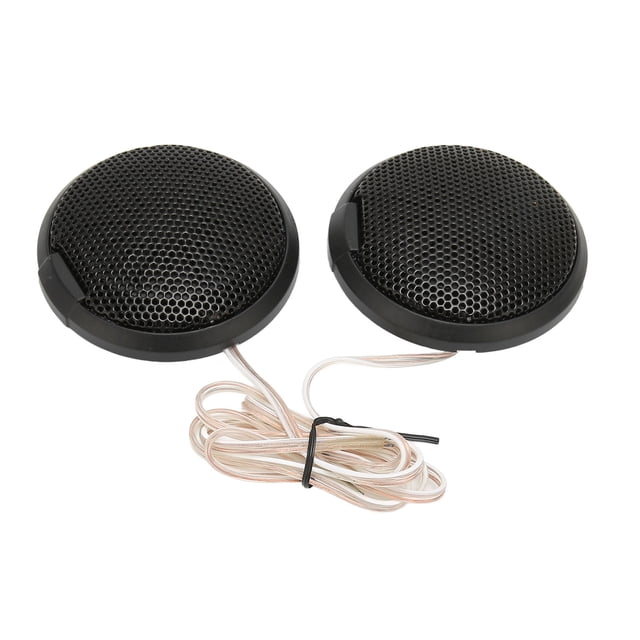 YH-68 Mini Car Tweeter Kit, 20W 105dB High Fidelity, Efficiency And Performance Dome Tweeter Speakers For Car Audio System, 2.56x2.56x1.18 Inches