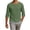Army Green, variant on Men's Cotton Shirts Long Sleeve Crew Neck Pullover Moisture Wicking Shirts Casual Soft Comfort Casual Basic Tee Shirts